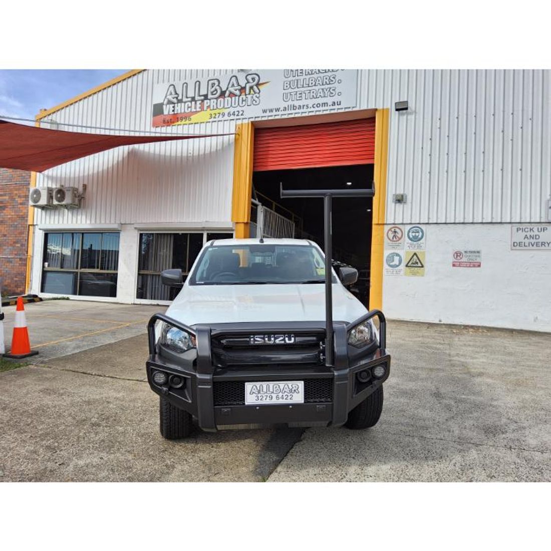 Multi Fit T-Rack to suit genuine 2025 Isuzu DMax Bullbar