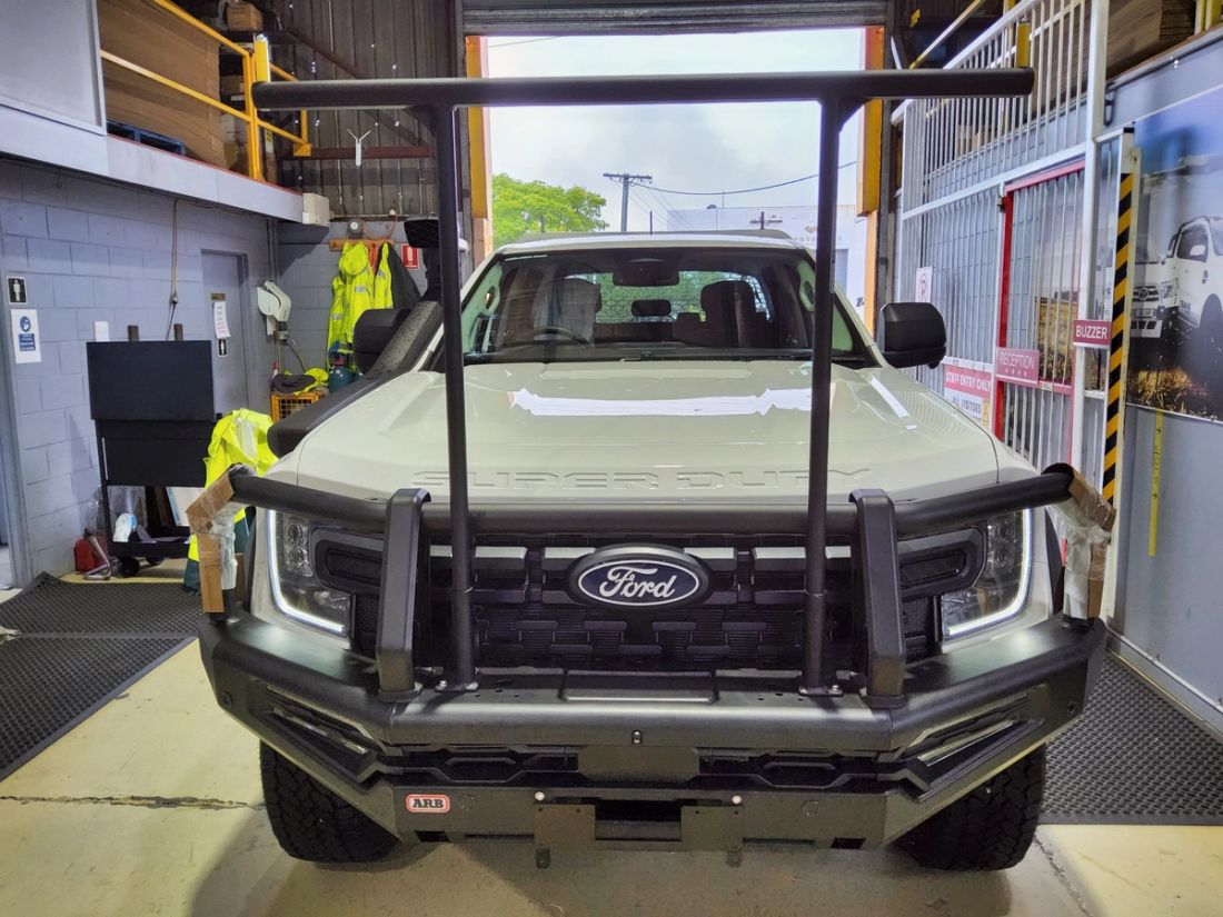 Multi Fit HRack to suit ARB Bullbar on Ford Super Duty