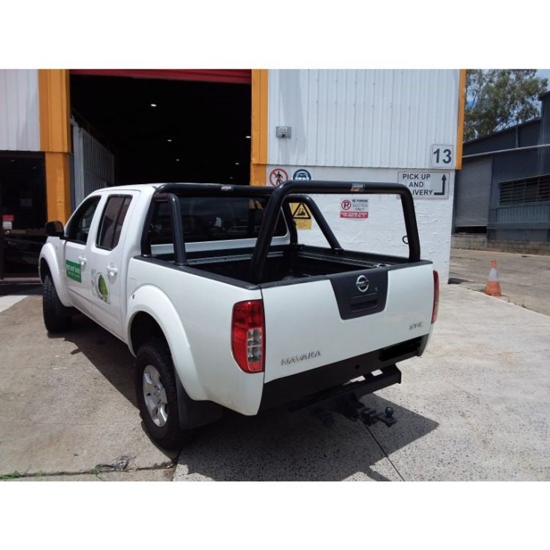 P/Coated Black Style Rack to suit D40 Navara