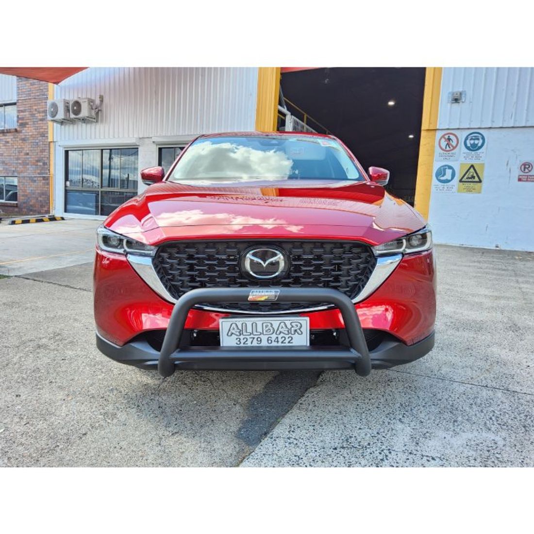 Pro Textured Black Series II Nudgebar to suit 2023 Mazda CX-3