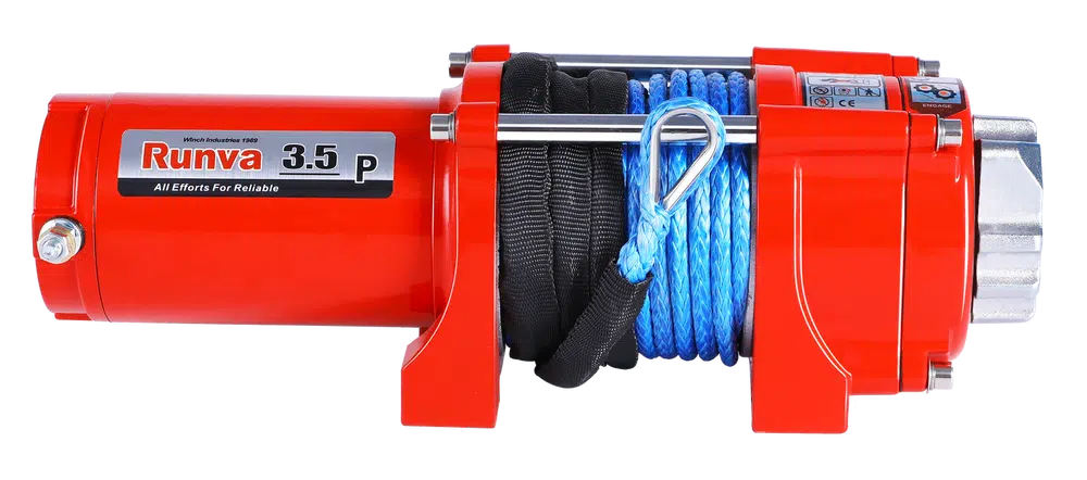 Runva 3.5P 24V with Synthetic Rope
