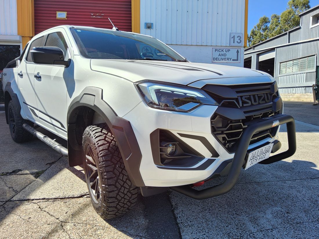 Black Alloy 63mm Nudgebar to suit 2026 Isuzu DMax Blade
