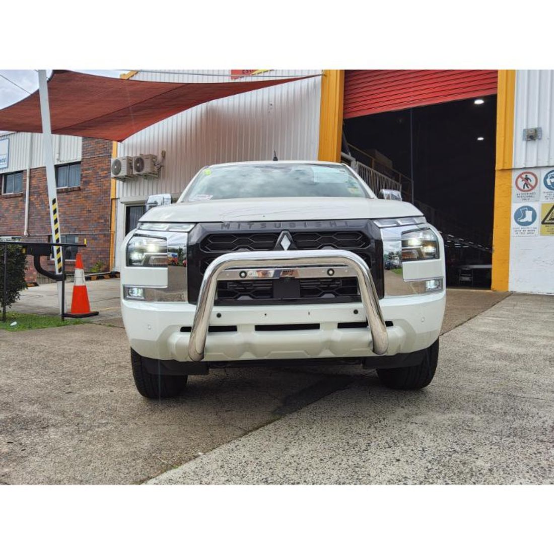 Polished Nudgebar to suit 2024 MV Triton GSR with front Sensors
