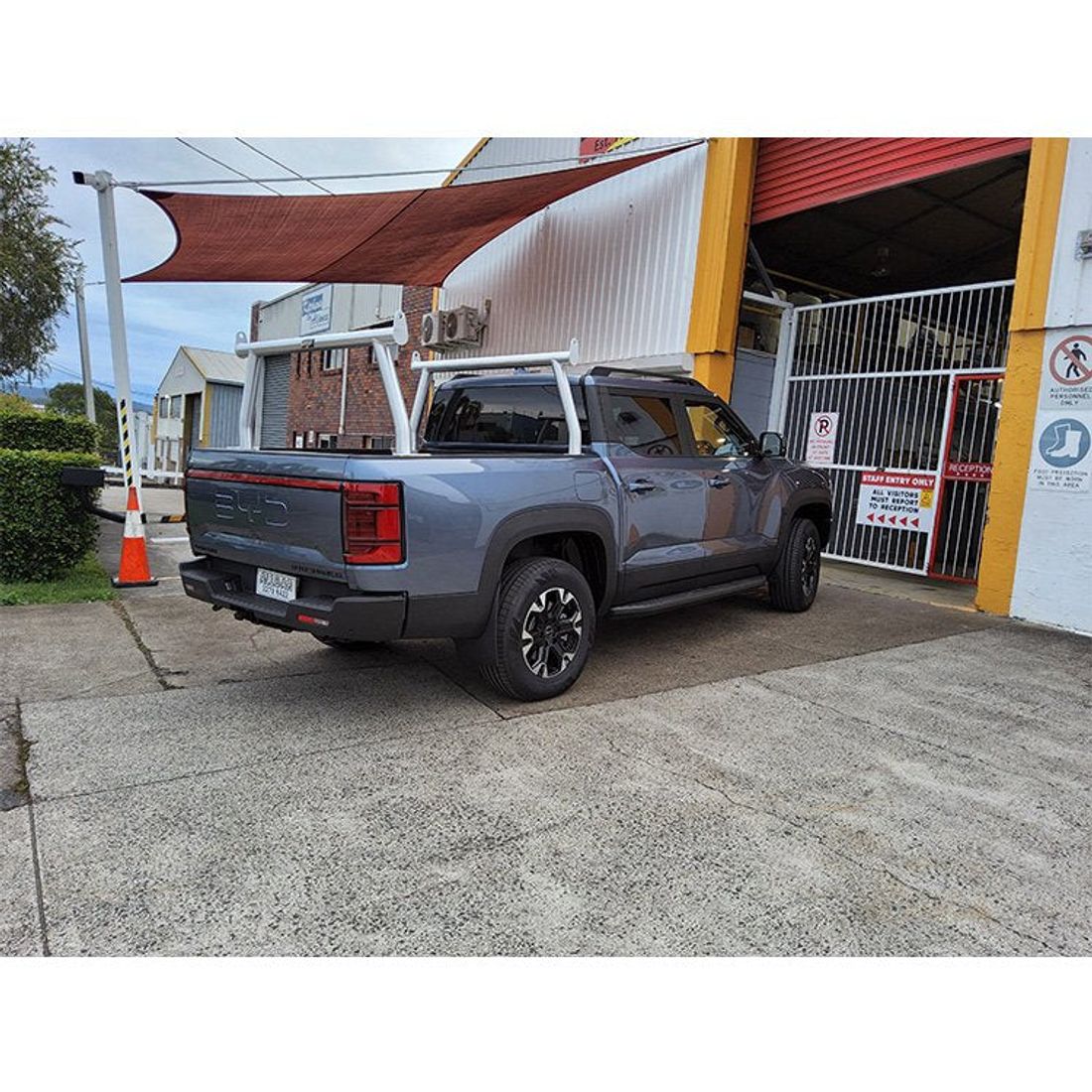 Alloy 76mm removable Trade Racks to suit BYD Shark
