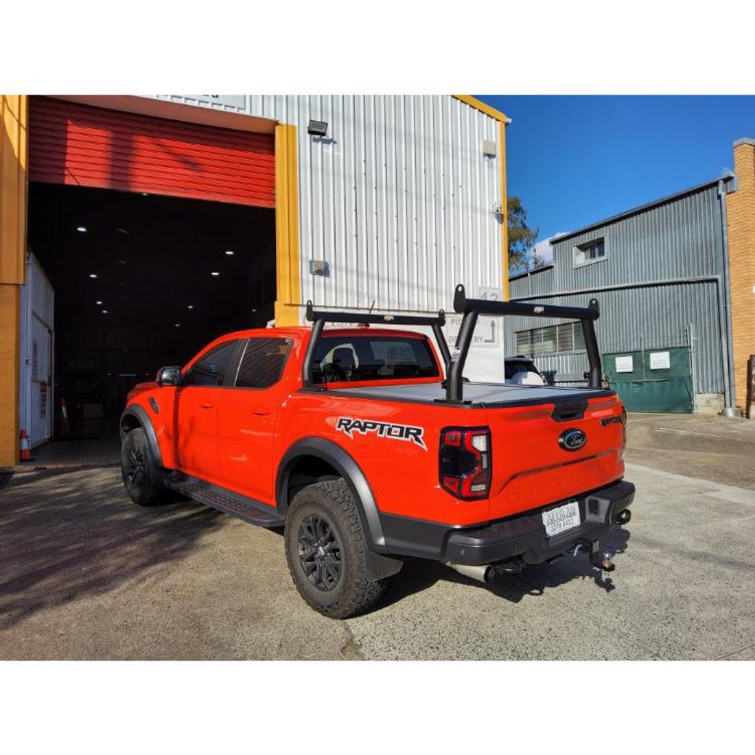 P/Coated Black Front & Rear Trade Rack set to suit Next-Gen Ford Raptor