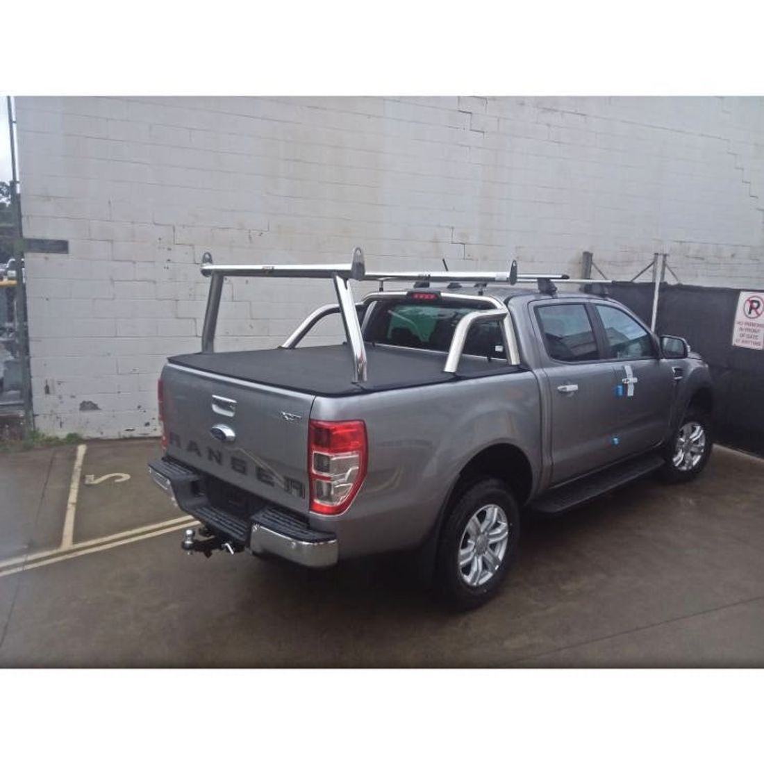 Polished Adaptor Rack Set to suit Ford Ranger