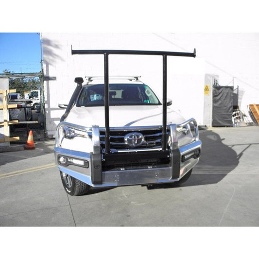 Toyota Fortuna Custom Multi Fit Hrack on Genuine Toyota Bullbar
