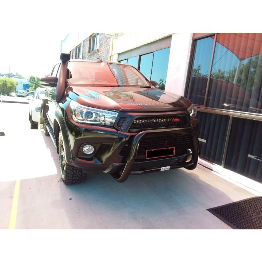 Black Nudgebar to suit 2020 Toyota TRD Hilux