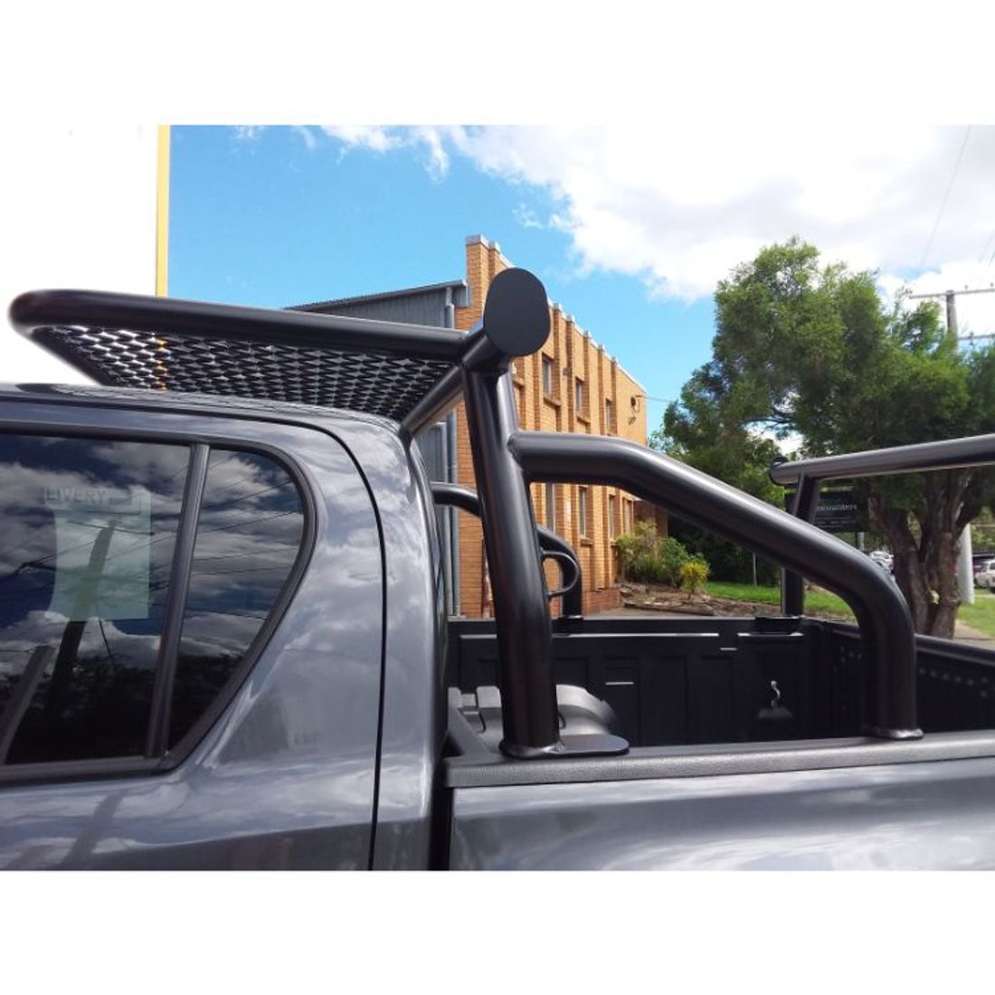 Black Welded Arm Trade Sportsbar to suit 2020 Toyota Hilux