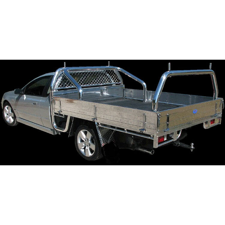Polished Rear Style Rack with Removable Pins