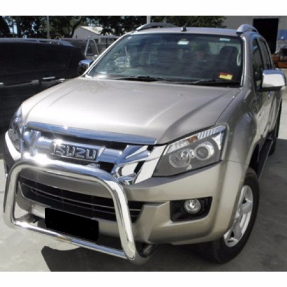 Series II Polished Nudgebar to suit 2018 Isuzu Dmax/MUX