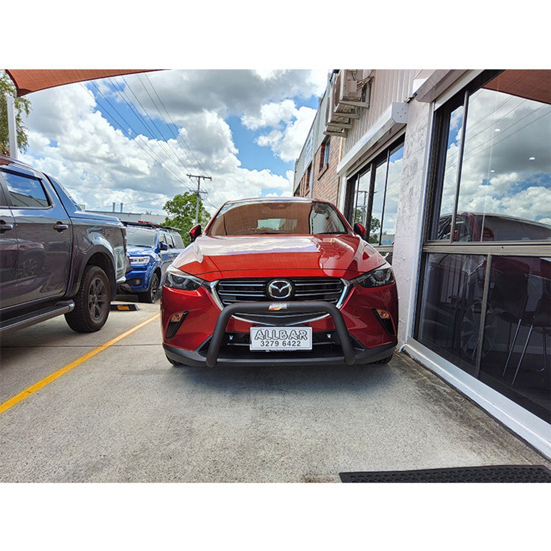 Alloy Black Nudgebar to suit 2025 Mazda CX-3 Pure