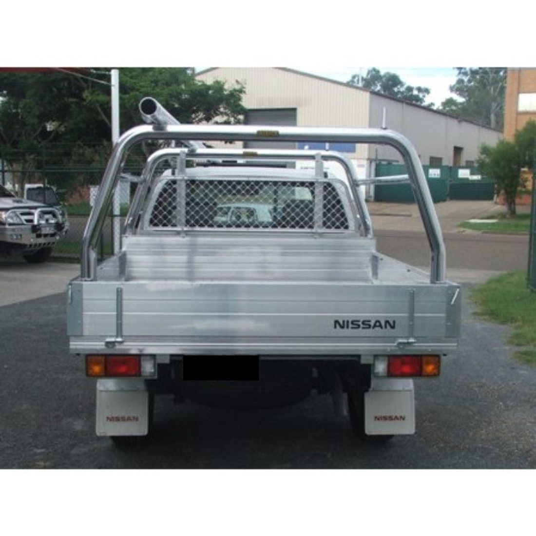 Trayback Style Racks with Welded Support Bars and Loops suitbale for use with Nissan Navara