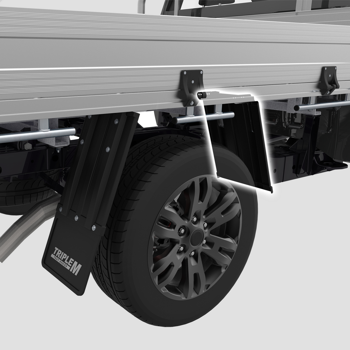 Mudguard Front - Aluminium Tray
