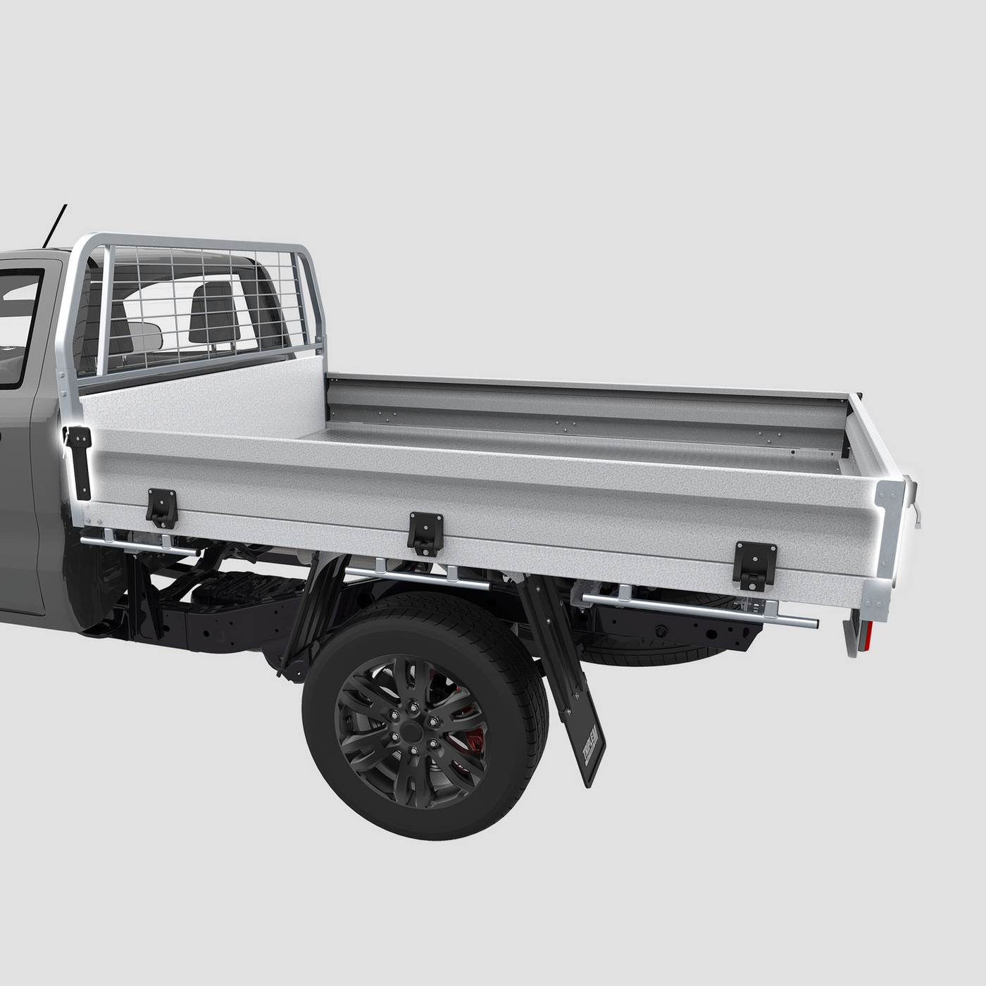 Catch Set - Steel Tray Dropside