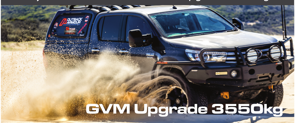 Toyota Hilux Gen8 (N80) - GVM Upgrade - 3550kg