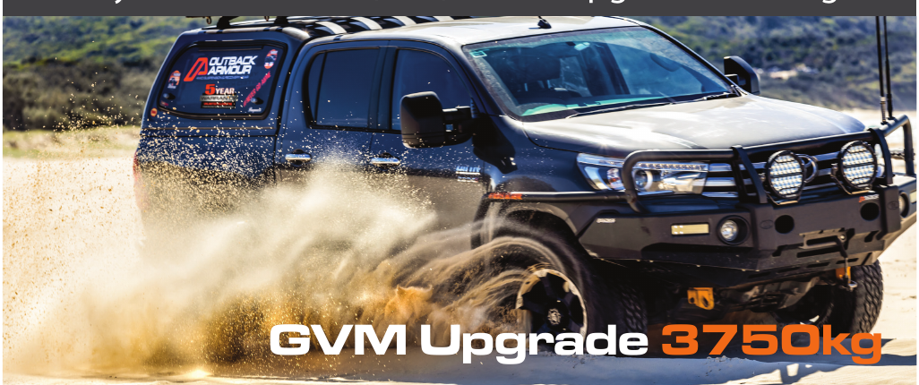Toyota Hilux Gen8 (N80) - GVM Upgrade - 3750kg