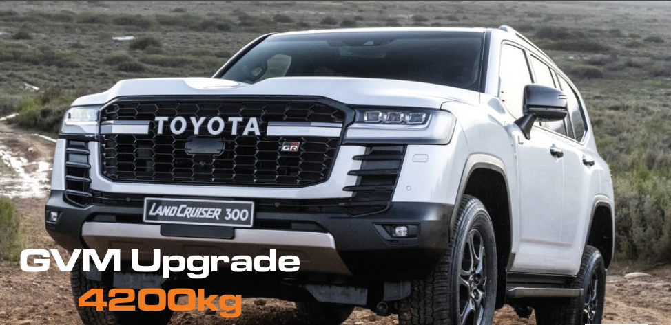 Toyota Landcruiser 300 Series GR Sport - GVM Upgrade - 4200kg