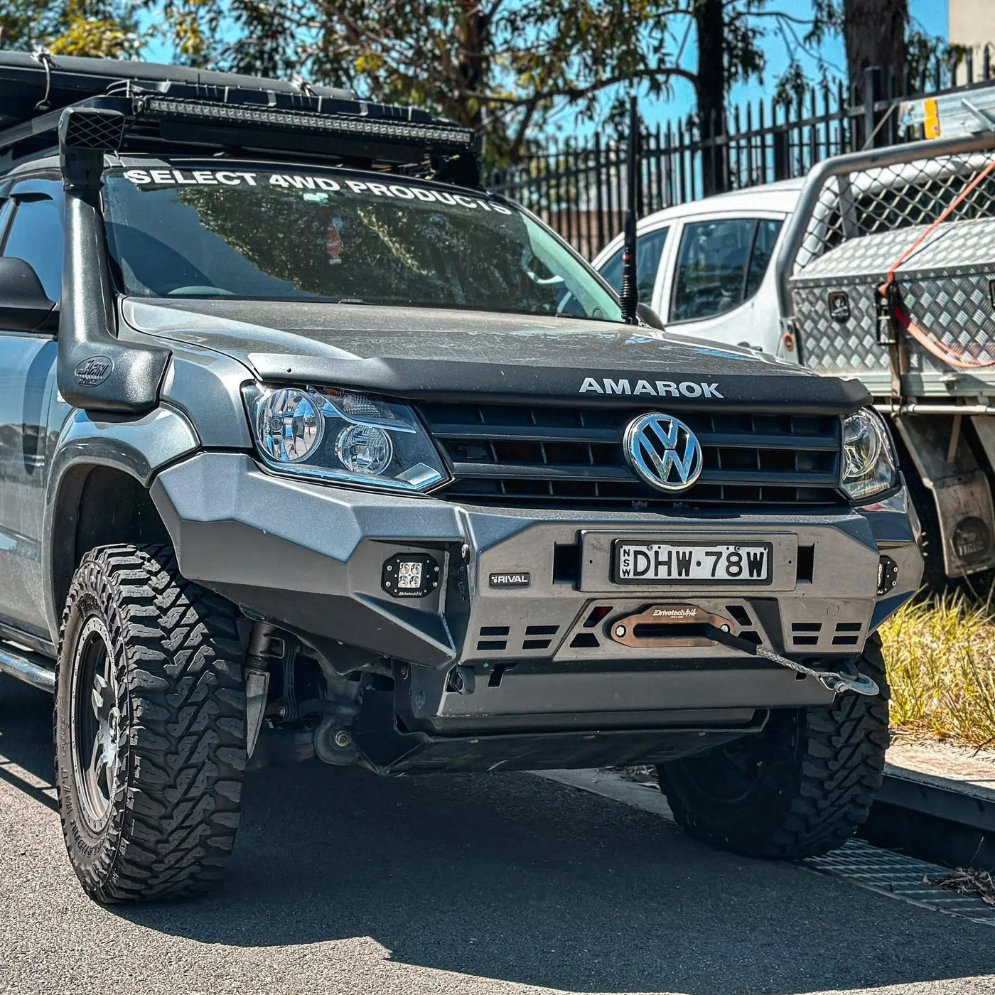 Aluminium Front Bumper VW Amarok (incl. V6) 2010-2023