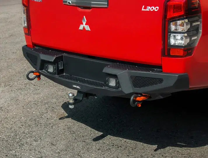 Aluminium Rear Bumper Mitsubishi Triton MR 2019-2024 (not compatible with sonar sensors)
