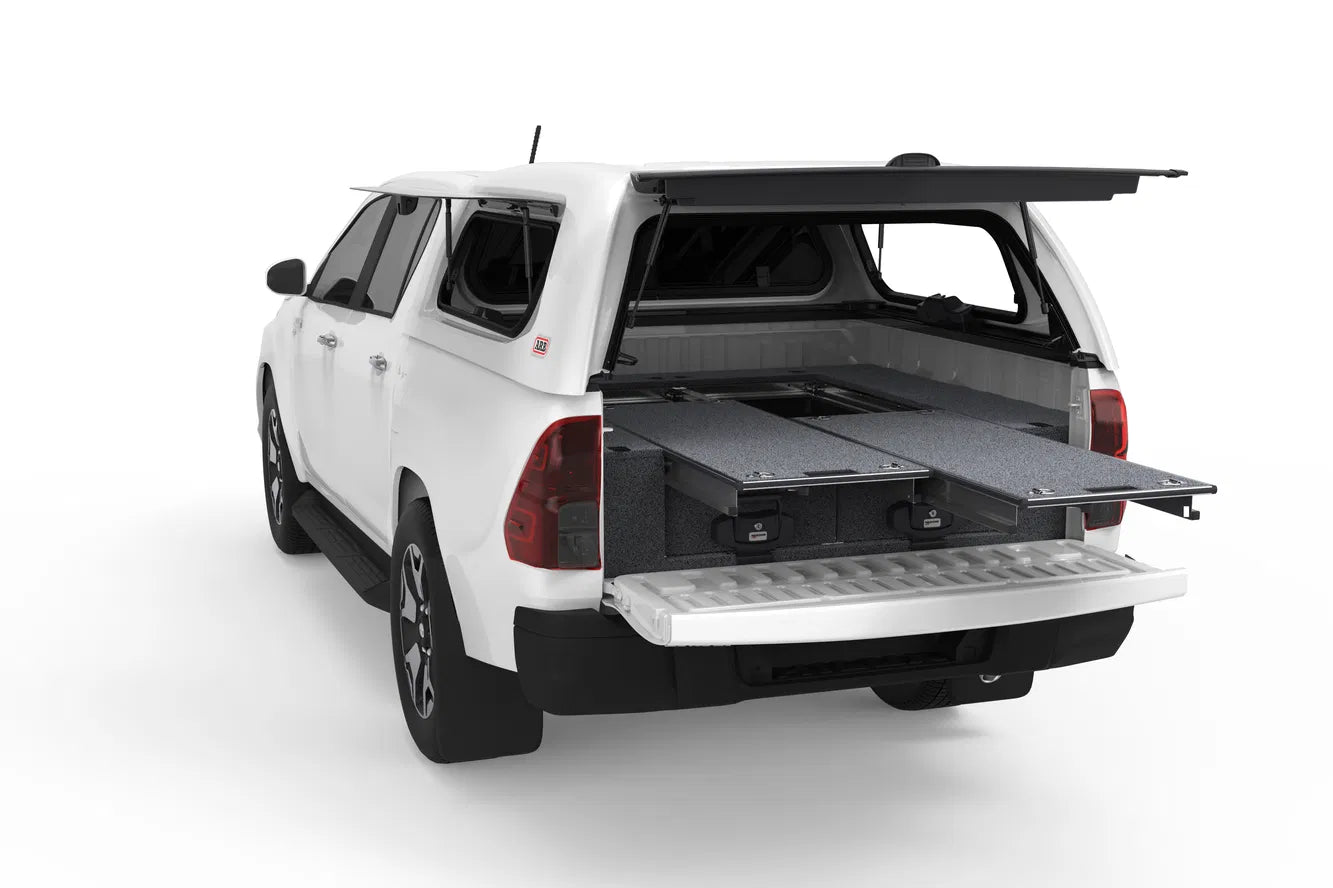 DUAL ROLLER FLOOR DRAWERS