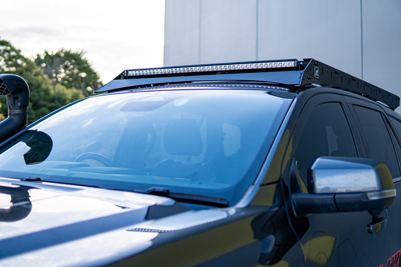 Light bar wind deflector to suit Next Gen Everest Scout Rack