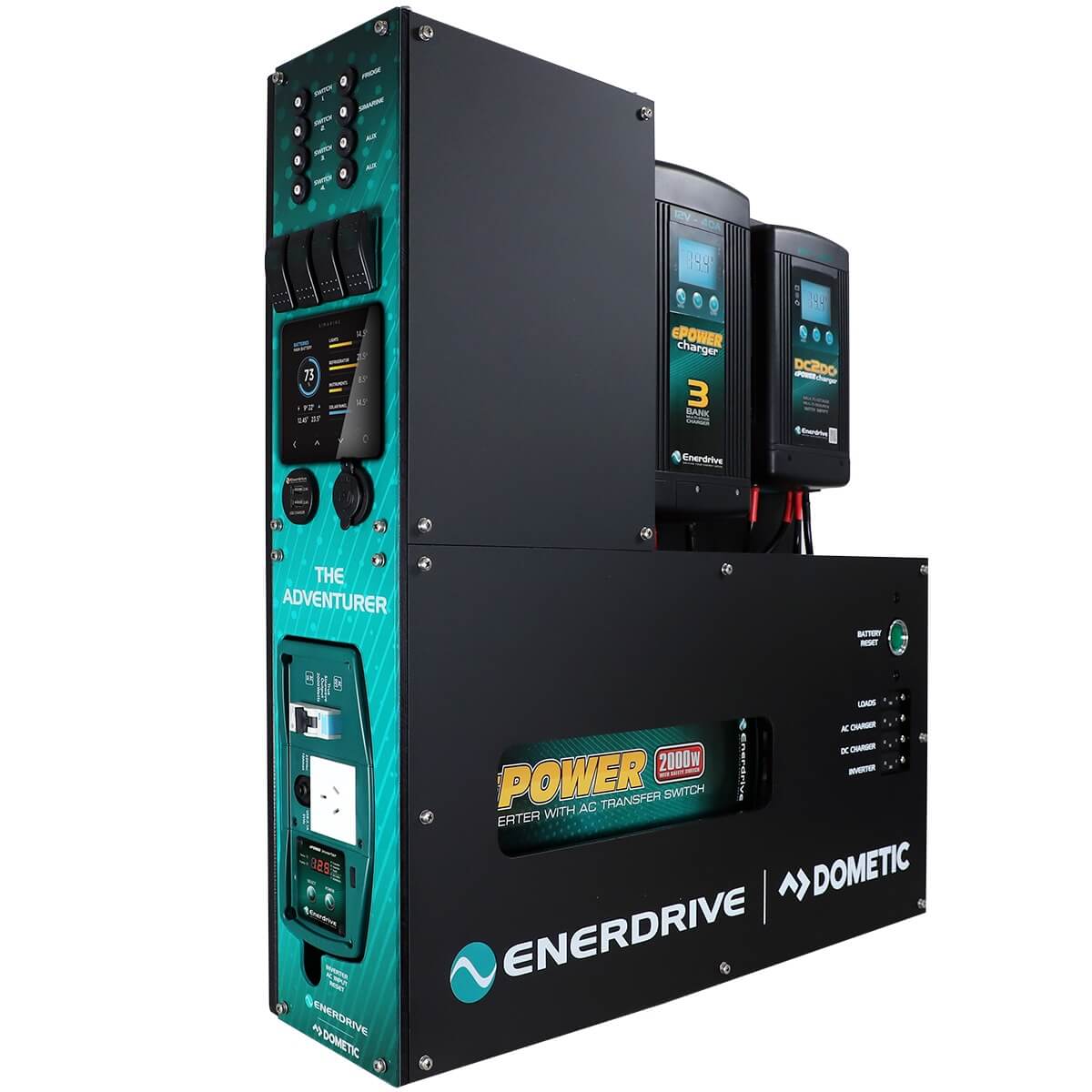 Enerdrive The Adventurer Power System - Left