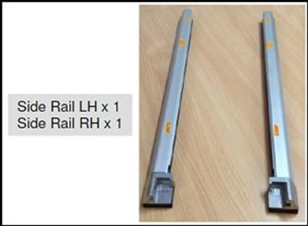 Replacement Side Rails for EGR Soft Tonneau Covers - 1 Pair Ford Ranger PX 2011-2015