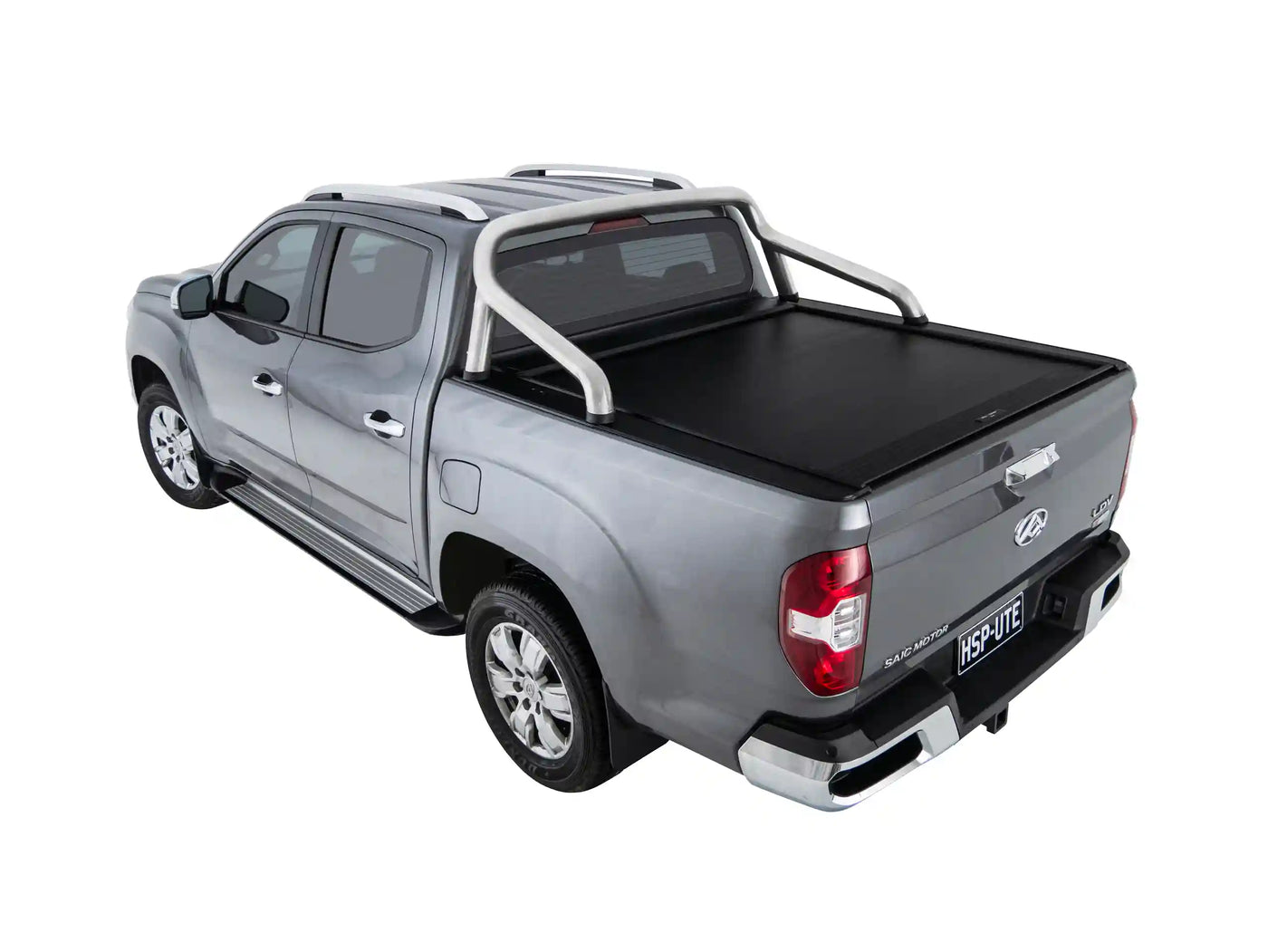 HSP Roll R Cover – Dual Cab with Sports Bar Mounting Kit to suit Chrome Genuine Sports Bar