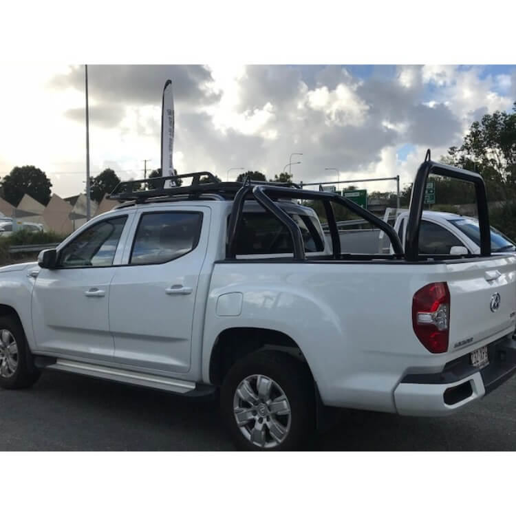 LDV P/Coated Black Sports Bar & Rear Rack
