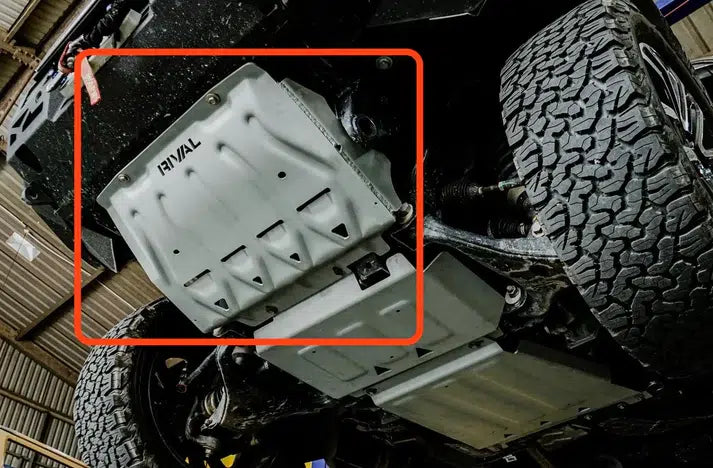 Aluminium Radiator Underbody Armour Ford Ranger PX1 PX2 PX3 / Everest 2015-2022 / Mazda BT-50 2011-2020