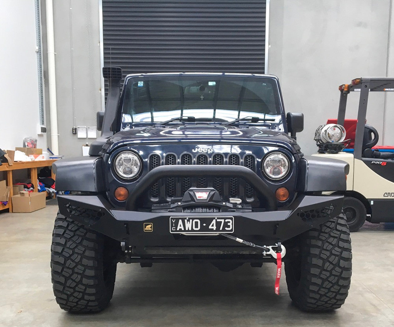 Predator Bull bar, Jeep Wrangler JK 07-2018