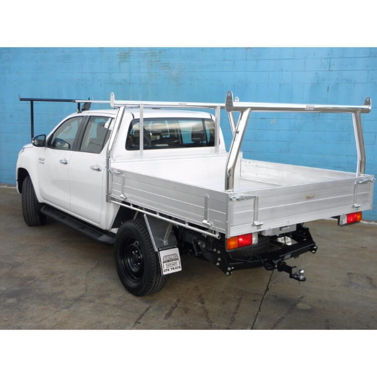 Tray Back Trade Rack Set suitable for use with Toyota SR5 Hilux