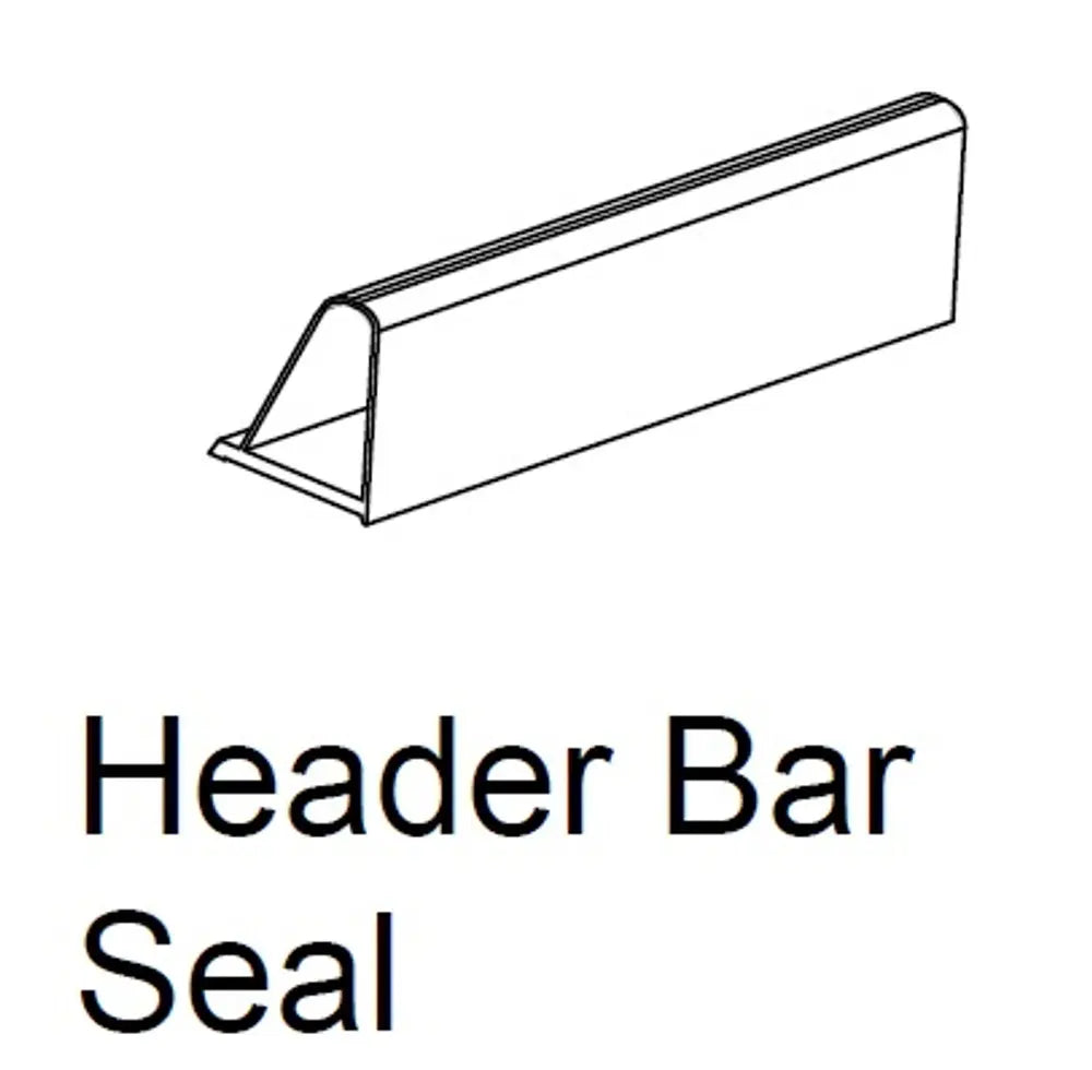 Triangular Hinge Rubber Seal Fits Behind Tub/Header Rail Hinges Ford Ranger PXII 2015-2018