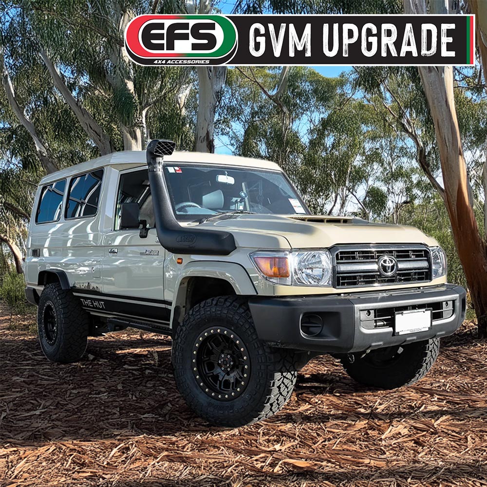 Toyota Landcruiser J7 78 series wagon 09/2022+ 3950kg GVM Upgrade