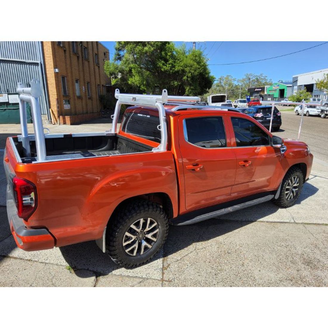 76mm Brush Style Racks with Adaptors and Cab Rack to suit 2023 LDV T60 Max