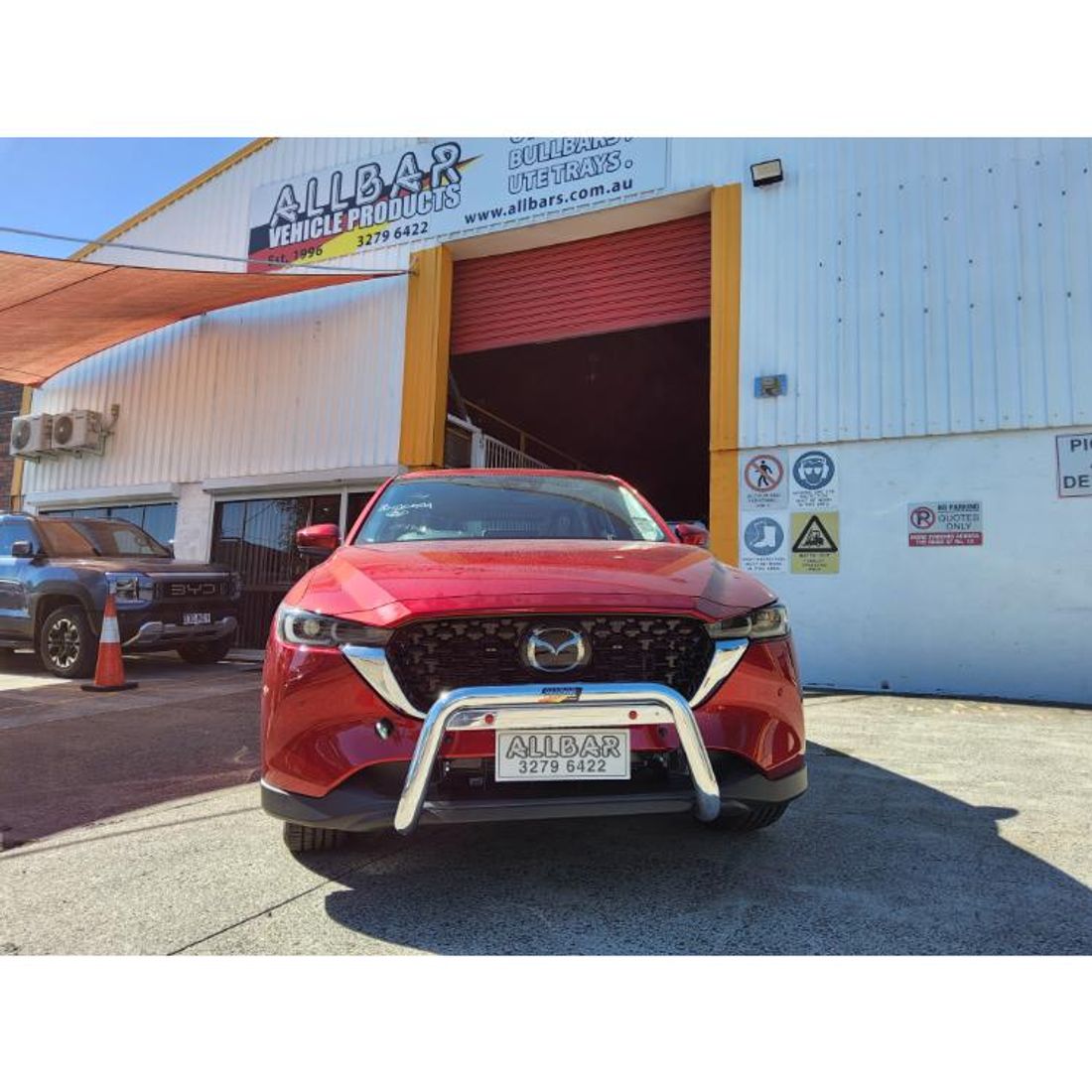 Polished Nudgebar to suit 2025 Mazda CX-5