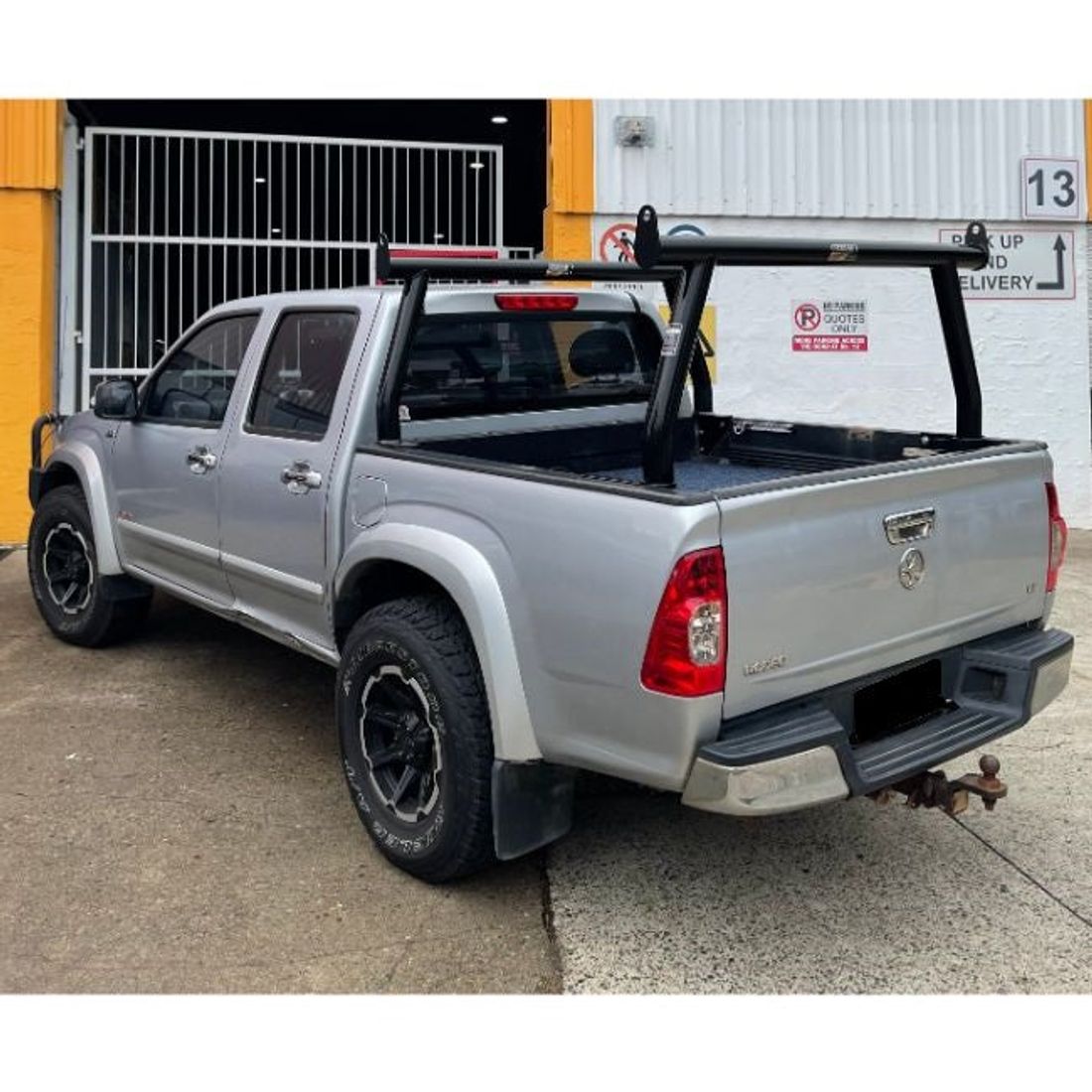 Black Trade Racks to suit Holden Rodeo