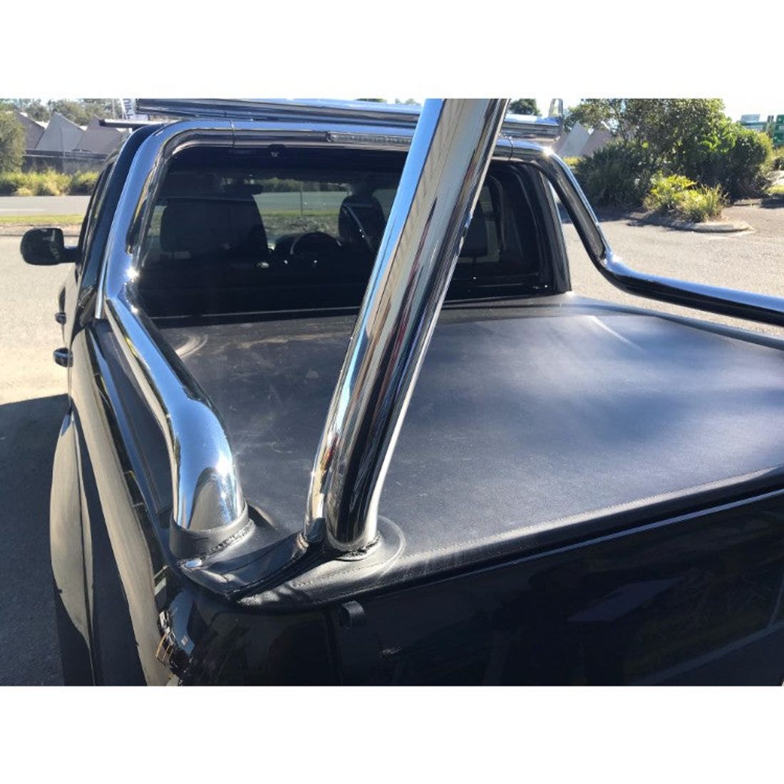 Rear Trade Rack to suit VW Amarok with Canyon Sports Bar