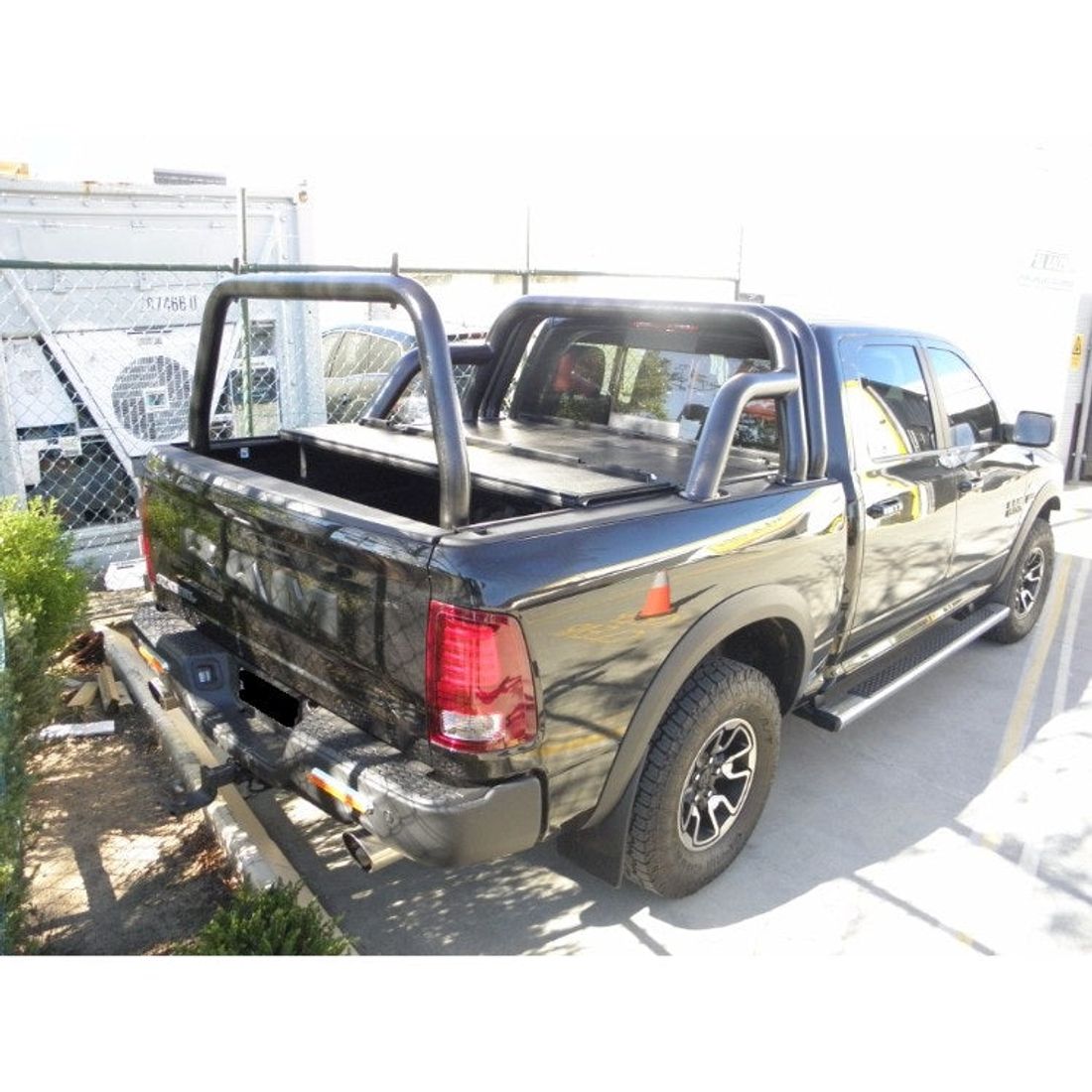 Dodge Ram 100mm P/Coated Black Sports Bar
