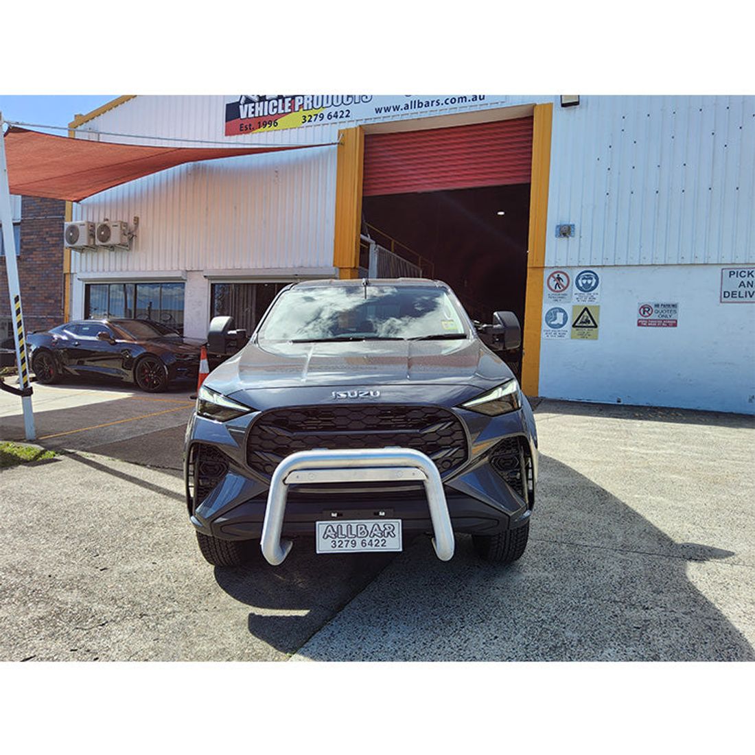 Alloy 76mm Nudgebar to suit 2025 Isuzu MUX base model