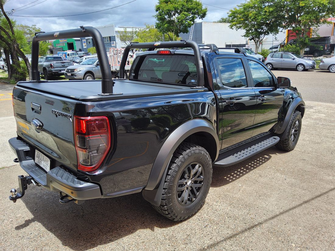 Black Style Rack with Flip Ears to suit Next Gen Raptor