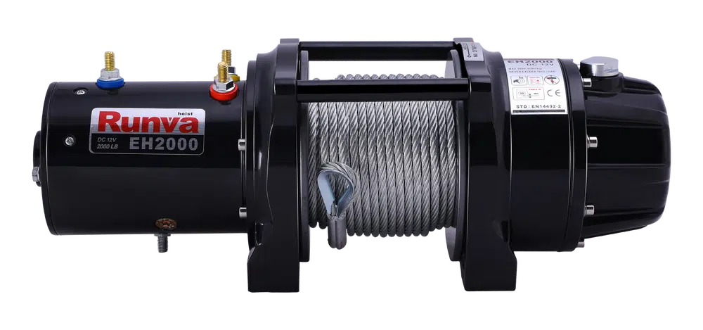 Runva EH2000 PREMIUM 24V with Steel Cable. Lifting Rated