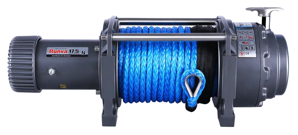 RUNVA EWN17500 24V WITH SYNTHETIC ROPE