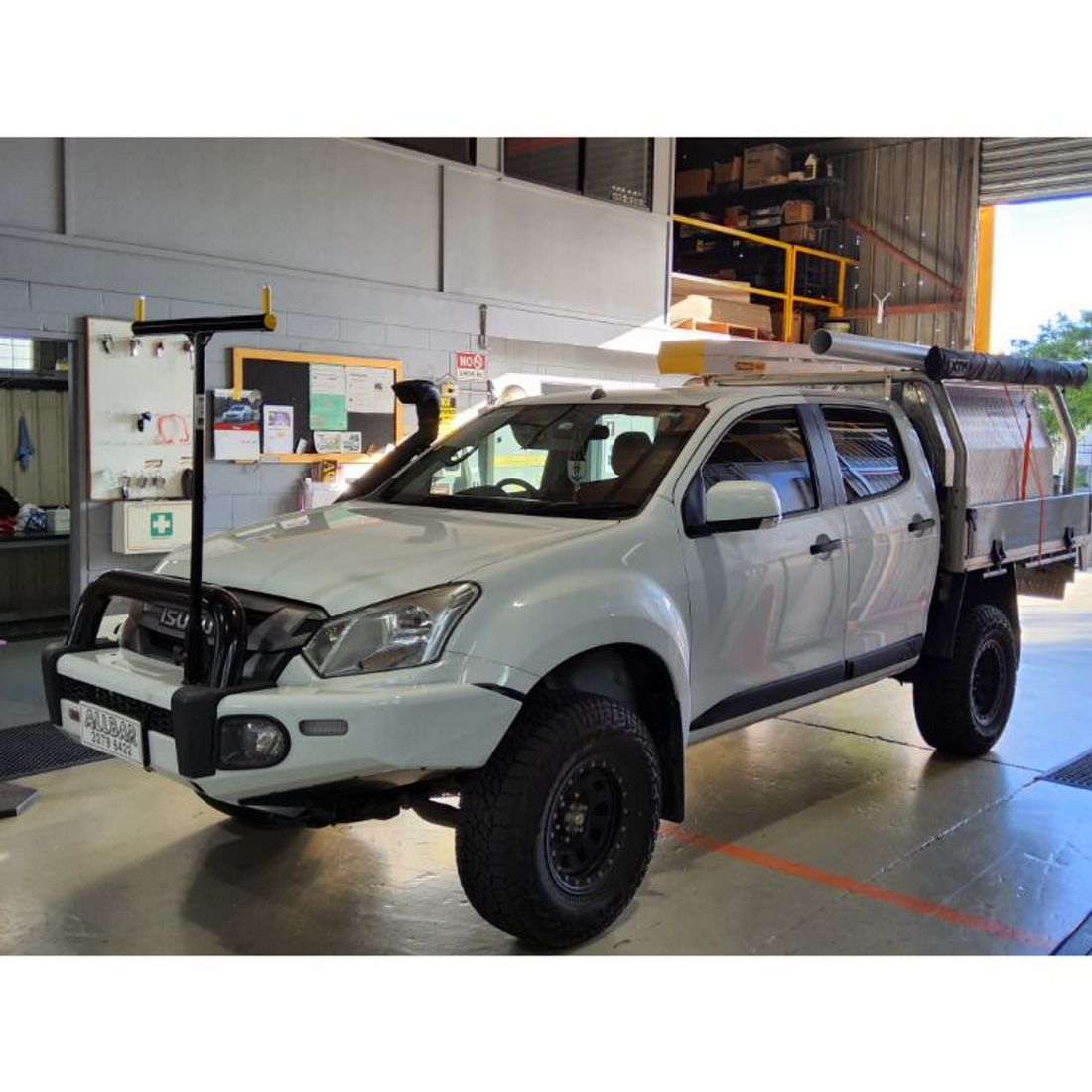 Multi Fit T-Rack to suit ARB Bullbar on Isuzu DMax