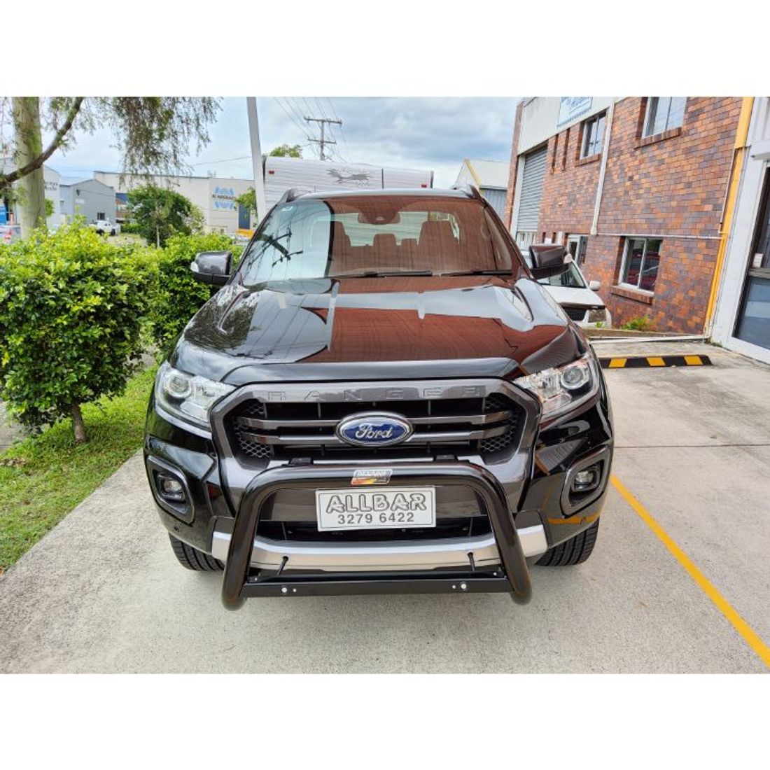 Black 76mm Nudgebar to suit 2019 PX3 Ford Ranger XLT