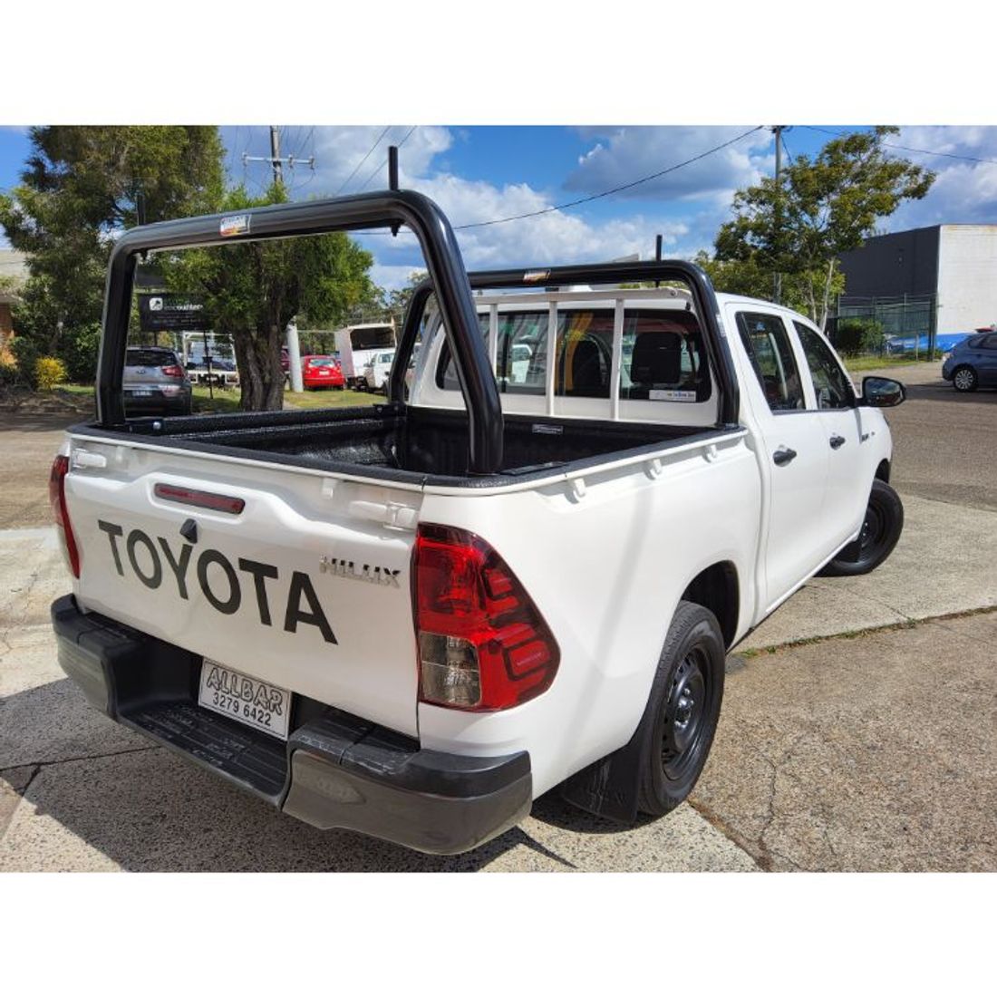 76mm Black Style Racks with Pins to suit 2022 SR Hilux
