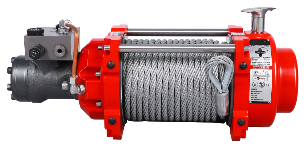 RUNVA HWN15000I HYDRAULIC WINCH WITH STEEL CABLE
