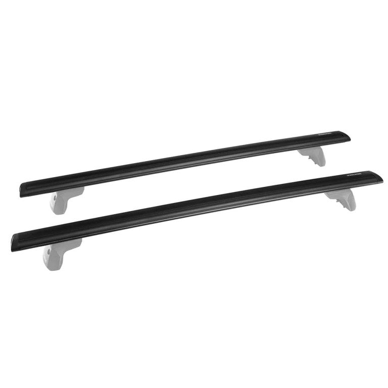 JetStream Bars Black (Through) Aluminum T-slot Aerodynamic Roof Rack Crossbars