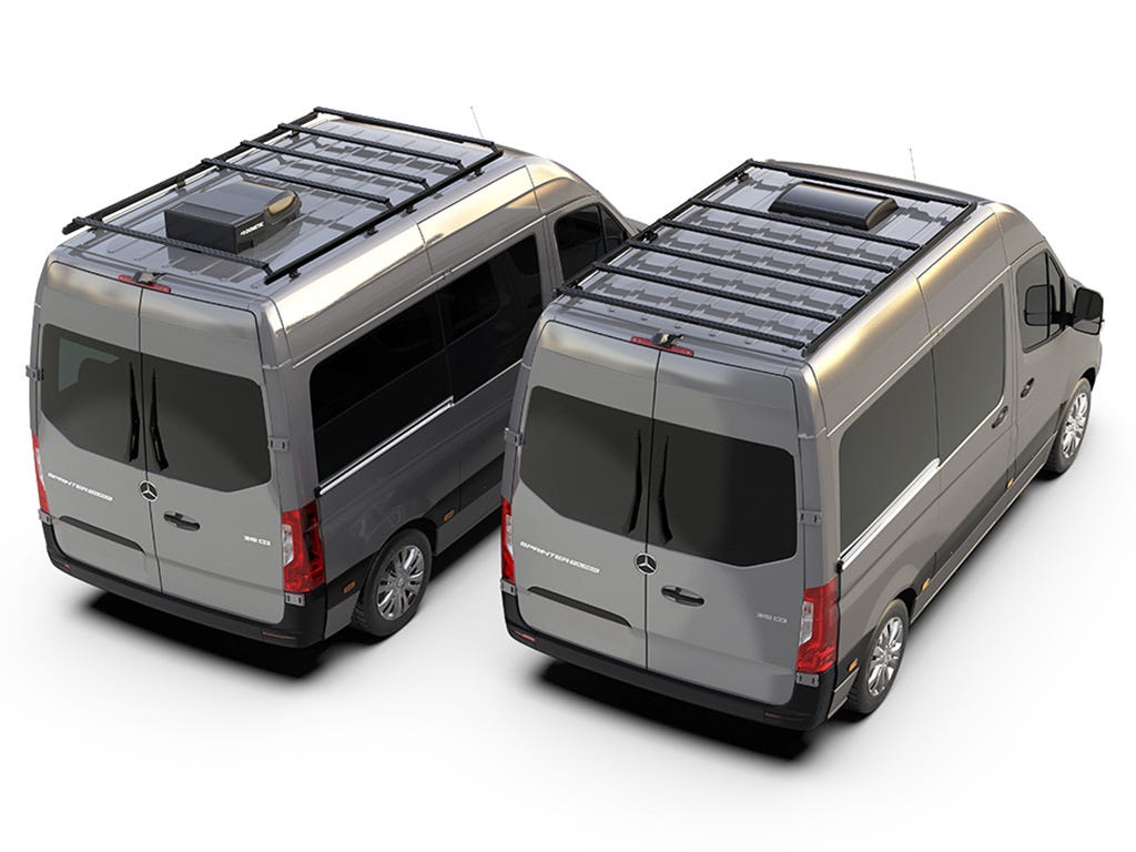 Mercedes-Benz Sprinter (L1H2/128in SWB/high Roof) (2006-Current) Slimpro Van Rack Kit